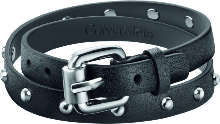 Calvin Klein Dvojitý kožený náramok Adventure KJ5NBB7902 42 cm - M