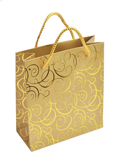 JK Box Zlatá darčeková taška MV-5   AU