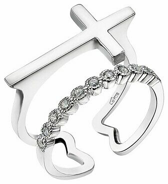 Lotus Silver Netradičné strieborný prsteň pre ženy LP1618-3   1