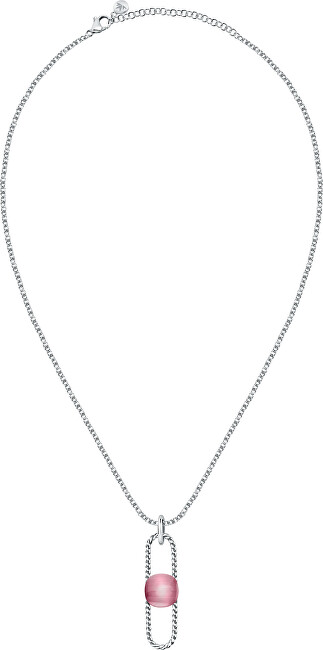 Morellato Oceľový náhrdelník s mačacím okom 1930 SATP23