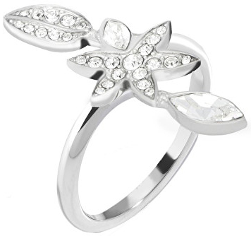 Morellato Oceľový prsteň s kvetinou Natura SAHL17 52 mm