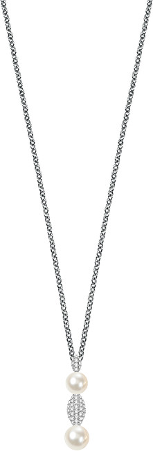 Morellato Strieborný náhrdelník Perla SANH08 (retiazka, prívesok)