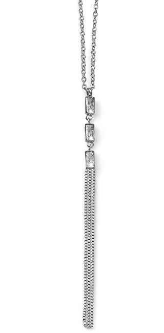 Oliver Weber Dizajnový náhrdelník s čírymi zirkónmi Swarovski Spectrum 12156