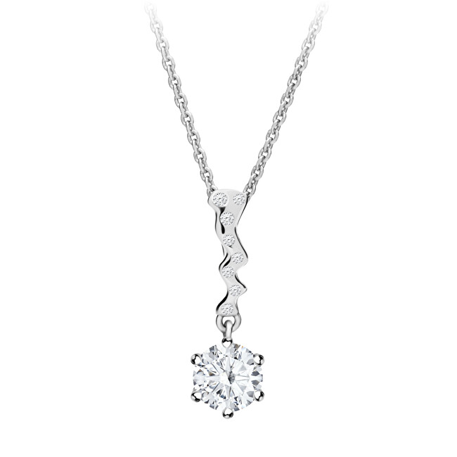 Preciosa Strieborný náhrdelník Tilia 5281 00 (retiazka, prívesok)