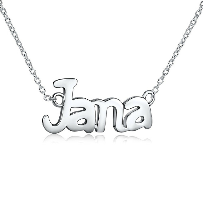 Silvego Strieborný náhrdelník s menom Jana JJJ1860-JAN