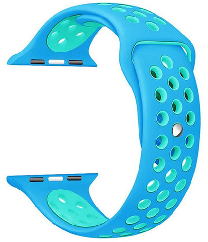 4wrist Silikonový řemínek pro Apple Watch - Modrá Tyrkysová 38 40 41 mm
