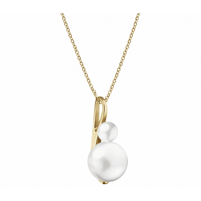 Calvin Klein Dlhý náhrdelník s perlovým príveskom Jazzy KJCEJP140100