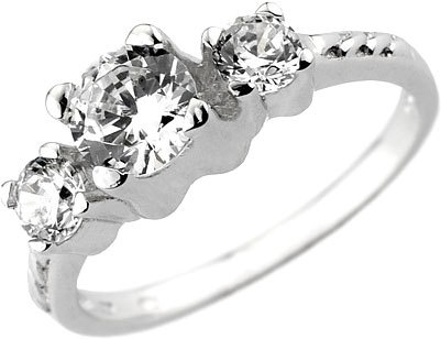 Silvego Zirkónový zásnubný prsteň Via zo striebra JJJR0801 54 mm