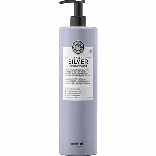 Maria Nila Sheer Silver Conditioner vyživujúci kondicionér pre platinovo blond a šedivé vlasy 1000 ml